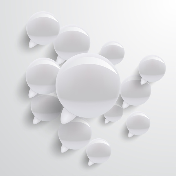 Speech Bubble Background - Vector, Image