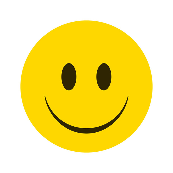 Ilustración feliz vector sonriente
 - Vector, imagen