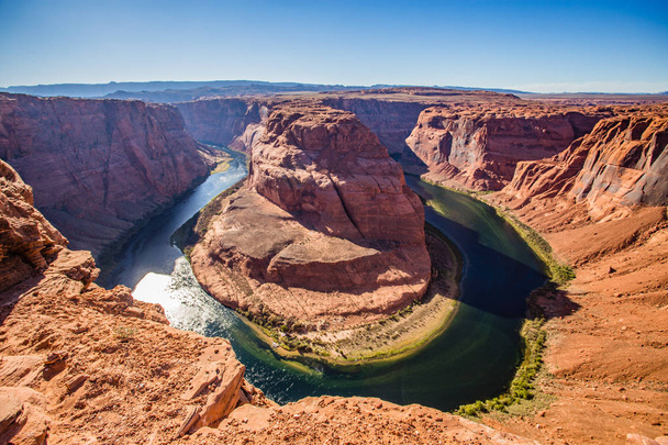 Ferro di cavallo curva Colorado fiume Arizona
 - Foto, immagini