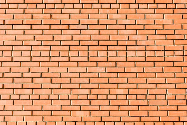 light brown brick wall full frame - Photo, Image
