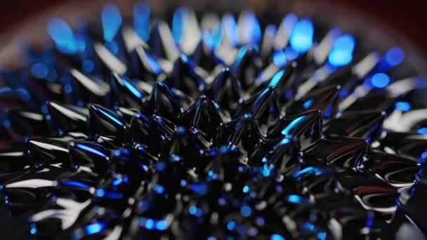 Στοιχεία Ferrofluid φόντου - Πλάνα, βίντεο