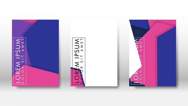 Abstracte cover met elementen van de zeshoek. boek ontwerpconcept. Futuristische business lay-out. Digitale poster sjabloon. Ontwerp Vector - eps10 - Vector, afbeelding