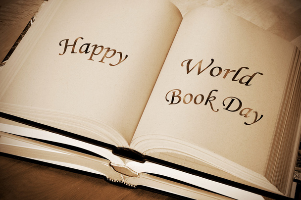 happy world book day - Photo, Image