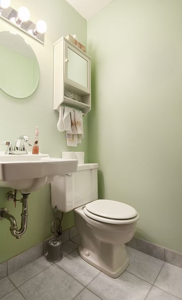 Sabio baño verde
 - Foto, Imagen