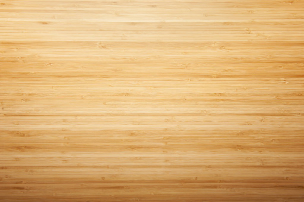 Bamboo wood texture desk background, natural surface wooden background. Top view - Photo, Image