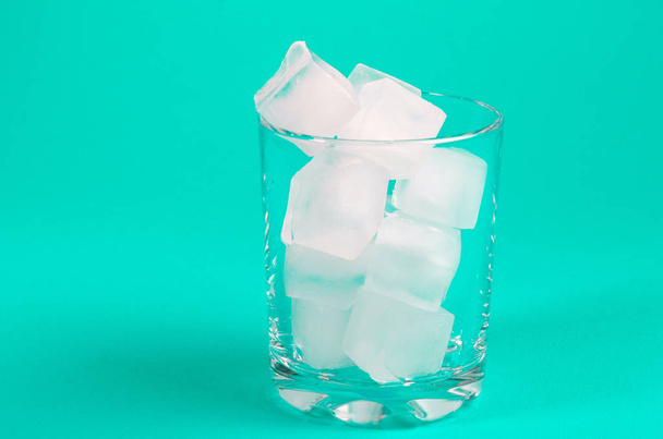 beautiful square ice cubes - Foto, immagini