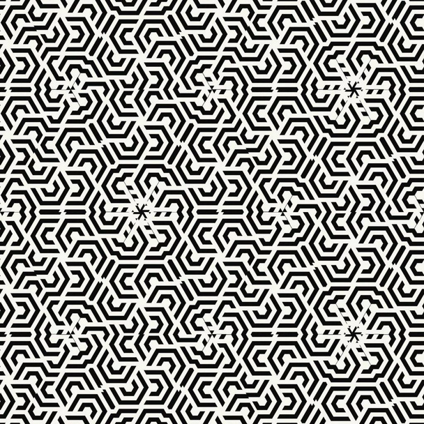 abstrakte bunte Sechseck Quadrat geometrische nahtlose Muster symmetrisches Kaleidoskop Mode, Design  - Foto, Bild