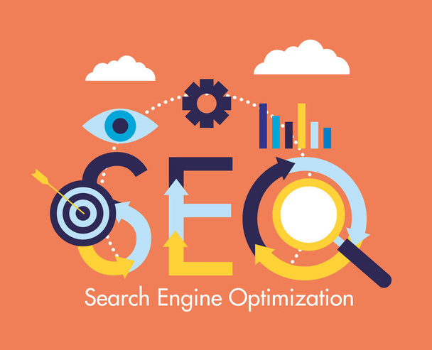 search engine optimization - Vector, Image
