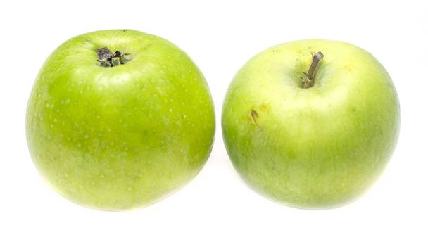Érett alma fehér háttér - Fotó, kép