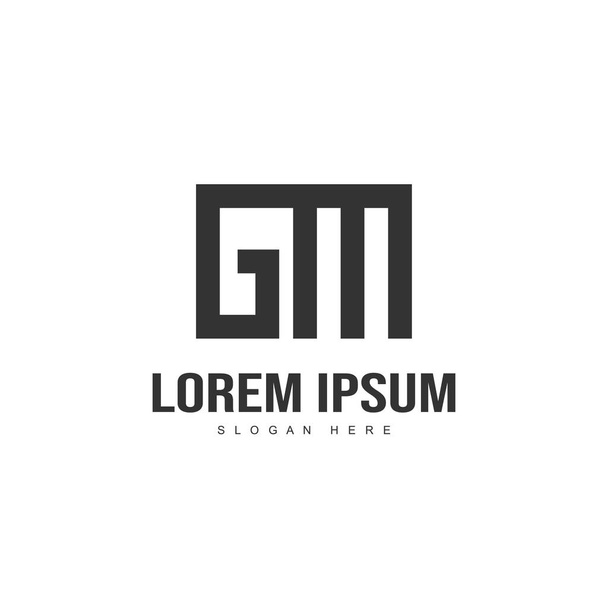 Gm logo stock vector. Illustration of vector, symbol - 188801944