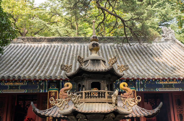 Стародавнього храму даоської в Laoshan поблизу Qingdao - Фото, зображення