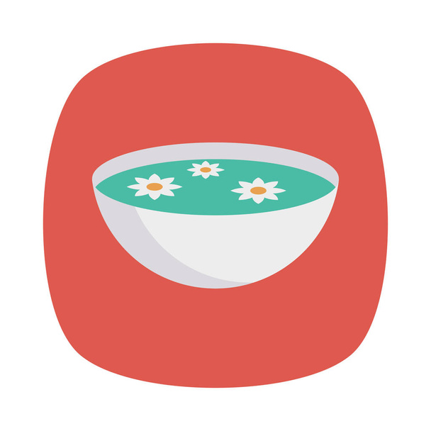 Flat beauty color vector icon  - ベクター画像