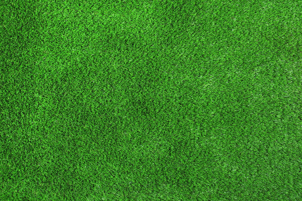 Artificial grass carpet as background, top view. Exterior element - Photo, Image