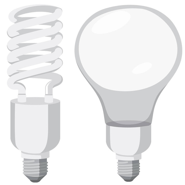 Set di luci LED illustrazione
 - Vettoriali, immagini