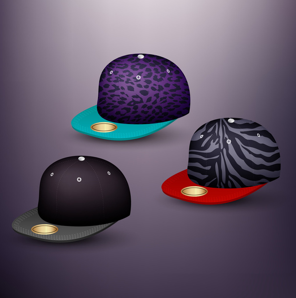 baseball caps, vector design - Vector, Image