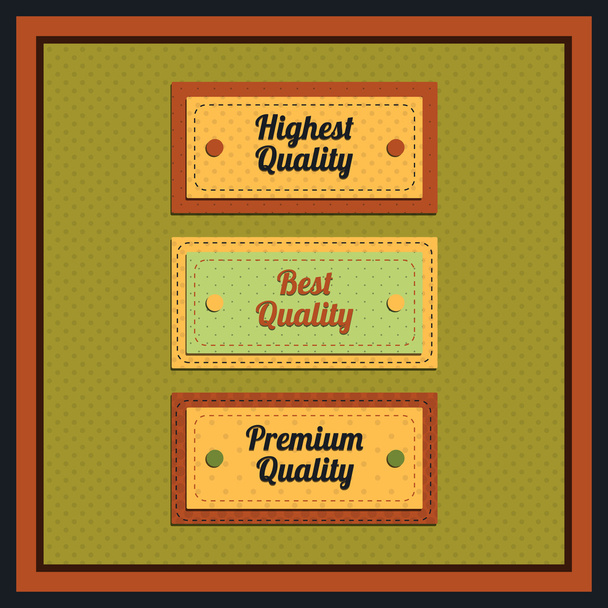 Vector collection- vintage and retro labels - Vector, Imagen