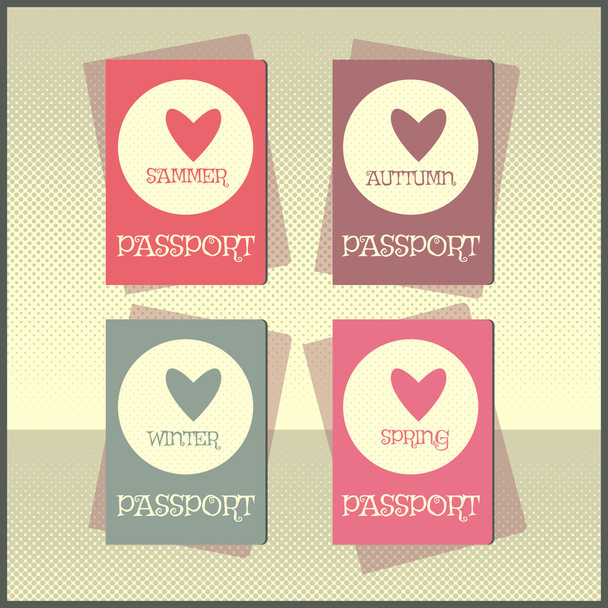 Copertura del passaporto, progettazione vettoriale
 - Vettoriali, immagini