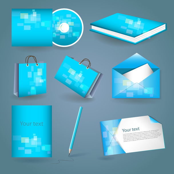 Set of templates corporate identity - Vector, Image