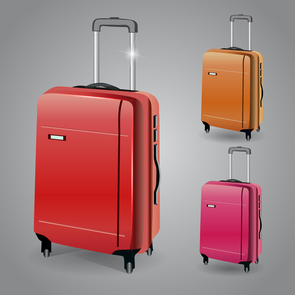 Vector luggage set, vector - Vector, Image