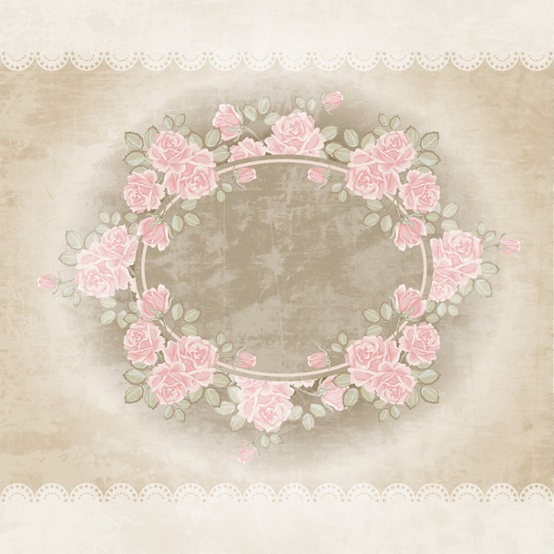 Floral vector background design - Vector, Image