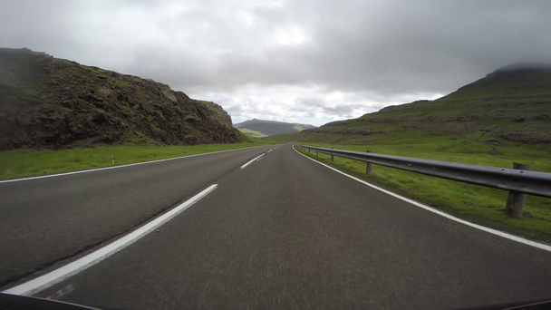 Cestování na venkově na Faerských ostrovech  - Záběry, video