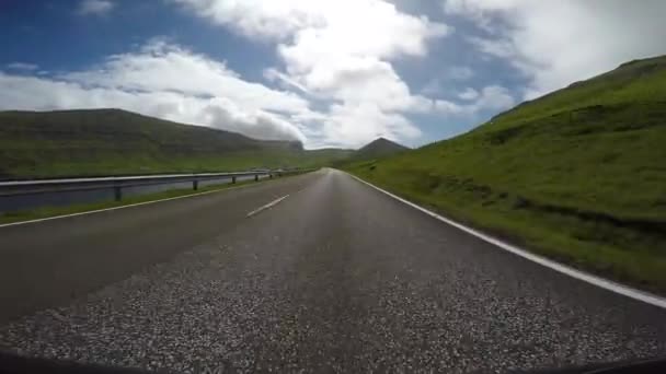 Utazás a vidéki, a Feröer-szigetek  - Felvétel, videó