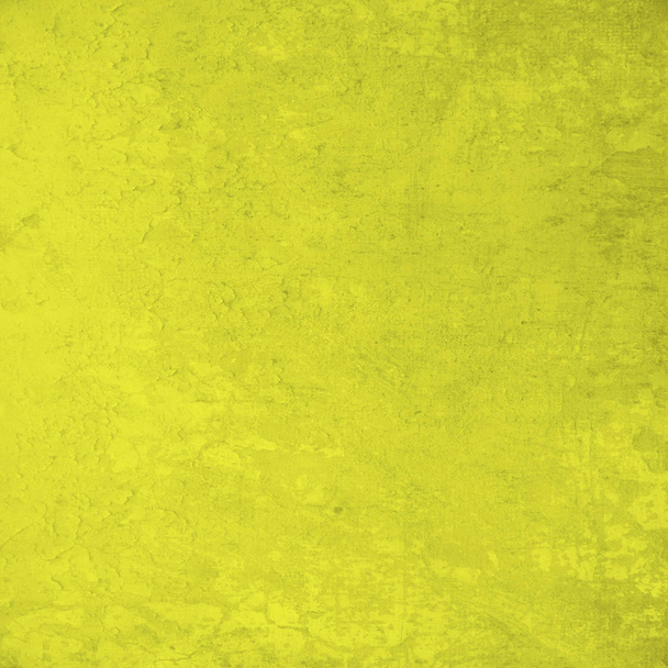Sárga grunge fal textúra háttér - Fotó, kép