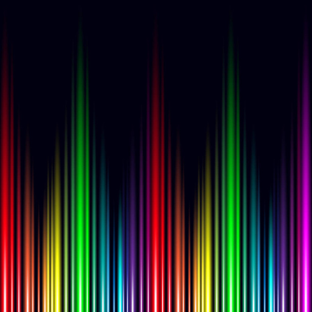 Colorful abstract lights as background - ベクター画像