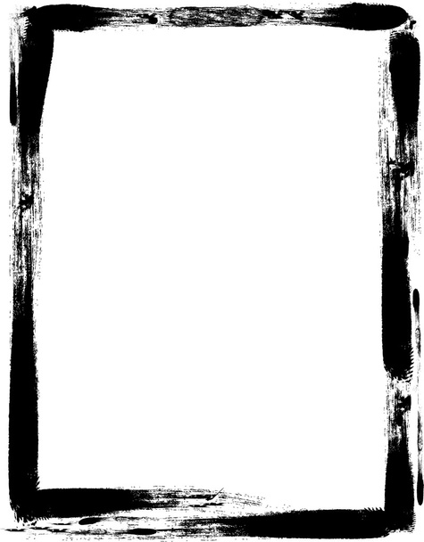 Grunge frame - Vector, afbeelding