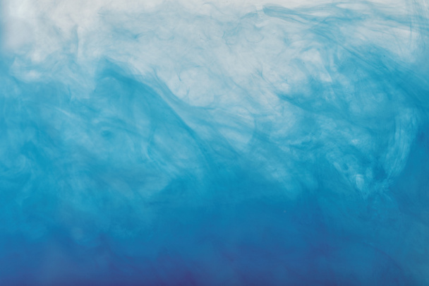 artistic texture with blue mixing paint  - Fotó, kép