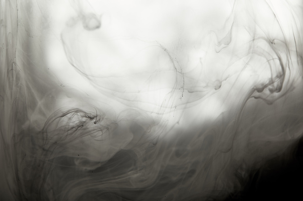 黒の塗料で抽象煙テクスチャまんじ ロイヤリティフリー写真 画像素材
