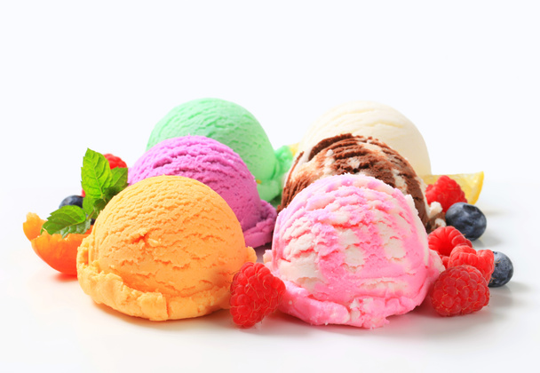 Ассорти мороженое
 - Фото, изображение