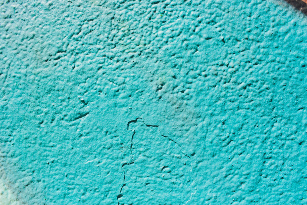 concrete wall ight blue color, cement texture background for design - Fotoğraf, Görsel
