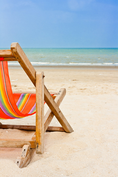 Playa silla - Foto, imagen