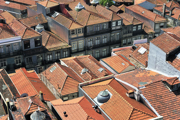Roofs of Porto (Portugal) - Valokuva, kuva