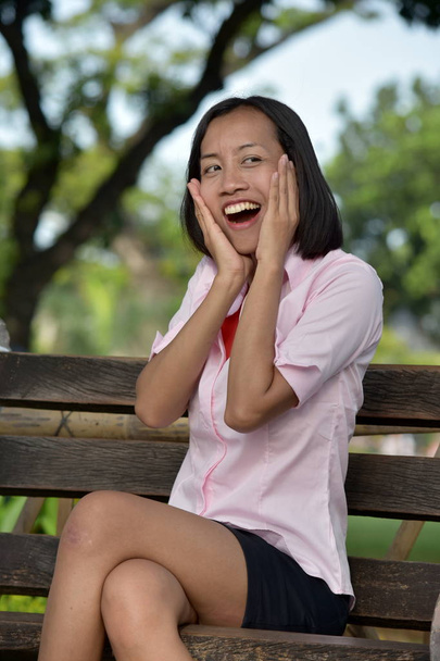 A Surprised Asian Person - Fotó, kép