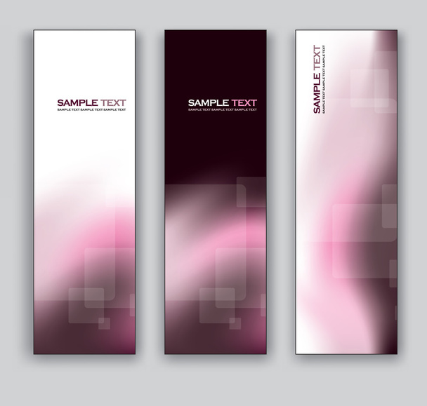Vector Banners. Abstract Backgrounds. Eps10. - Vektor, kép