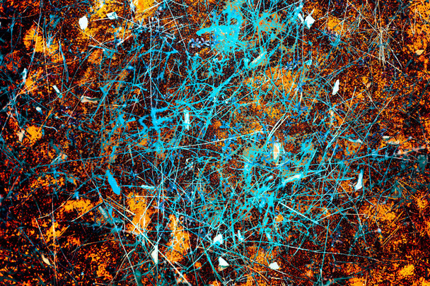 Красочный абстрактный фон. Иллюстрация с творческим видением текстуры мха в сосновом лесу
 - Фото, изображение