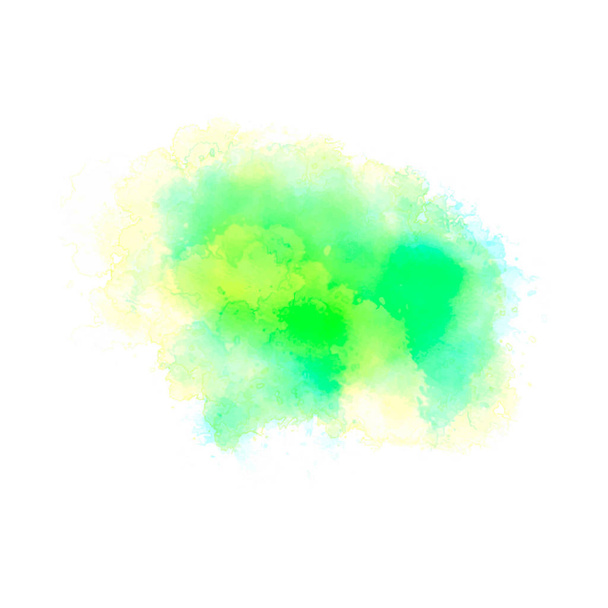 Барвиста пляма, акварель абстрактна ручна пофарбована EPS10
 - Вектор, зображення