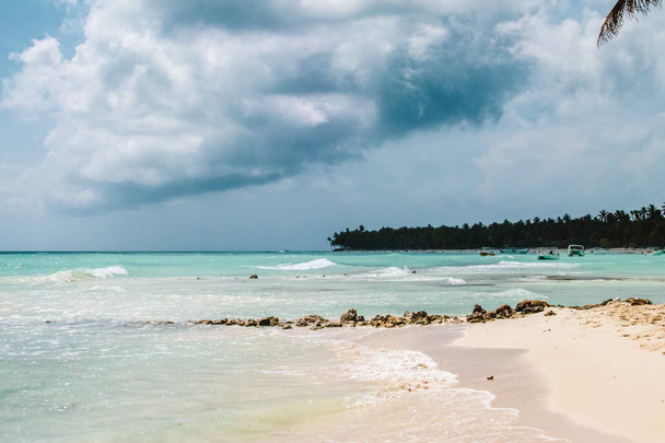 Photo of Bavaro Beaches in Punta Cana, Dominican Republic - Φωτογραφία, εικόνα