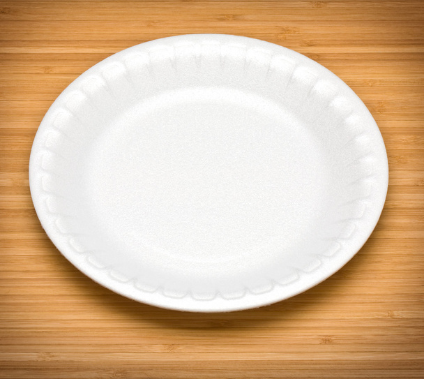 білий тарілки одноразові
 - Фото, зображення