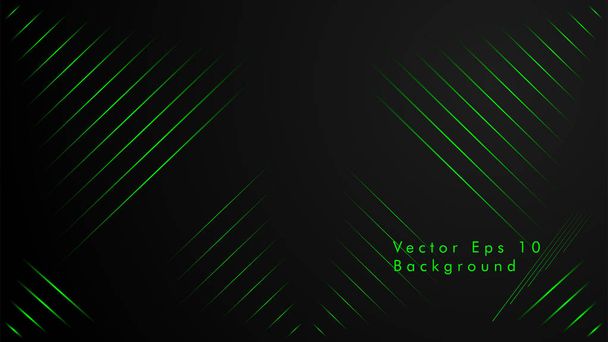 Abstract vector background. Geometric Lines - Creative and Inspiration Design . Green color - Vektor, kép