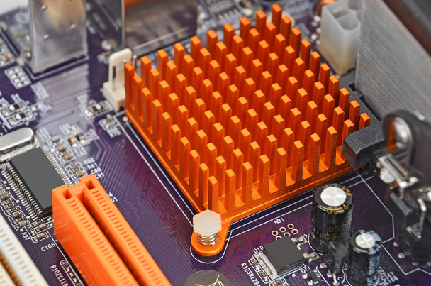 Computer motherboard board - Photo, Image