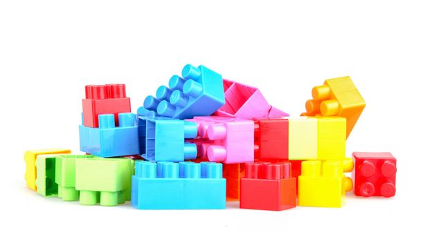Műanyag játékblokkok Ösztönzi a tanulást a játék - Fotó, kép
