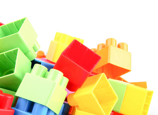 Blocs de jouets en plastique Encourager l'apprentissage par le jeu - Photo, image