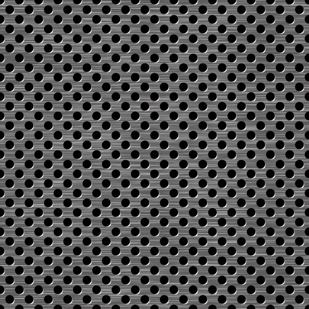 metal grate background, seamless pattern - Vector, Image