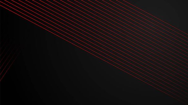 Abstract vector background. Geometric Lines - Creative and Inspiration Design .Red color - Διάνυσμα, εικόνα