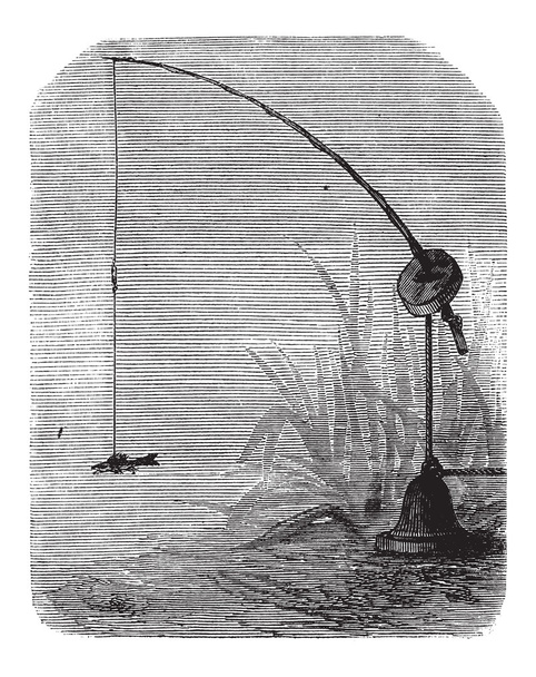 Конный Бриколь, винтажная гравировка
 - Вектор,изображение