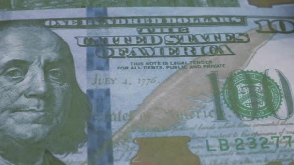 Кадри банкноти США долар. - Кадри, відео