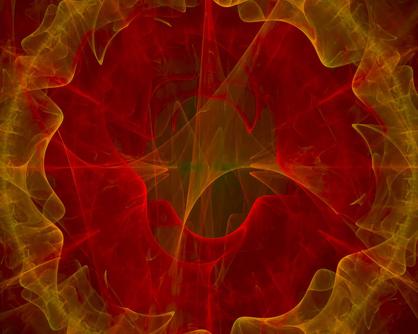 fractal abstracto digital, hermoso diseño, disco
 - Foto, Imagen